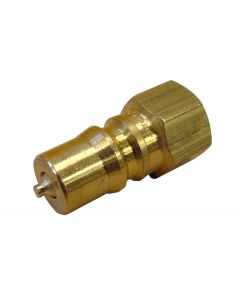 Male Plug, Brass 1/8 FPT