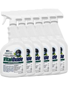 Vital Oxide Disinfectant Case of 6 Spray Bottles (32oz each)